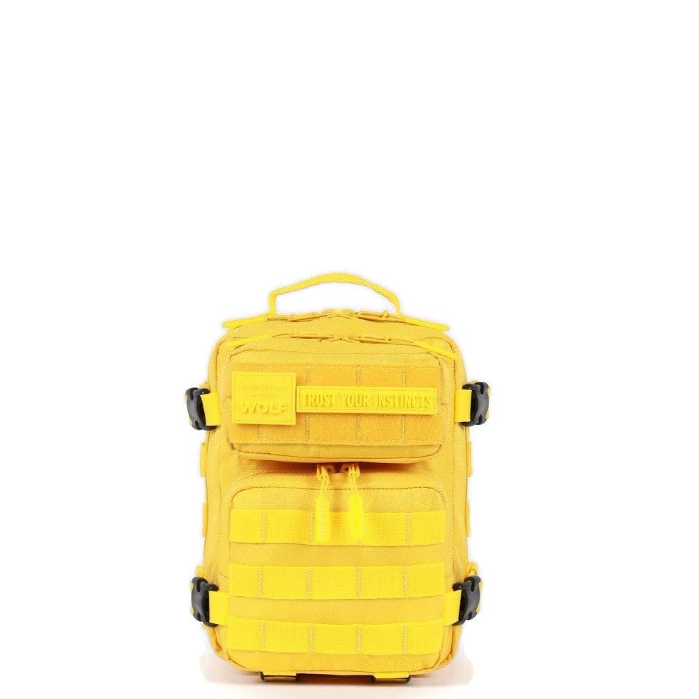 WOLFpak 9L Mini Tactical Backpack (Alpha Black) | Compact, Small Everyday Carry Bag for Gym, School, Travel | Durable, Water-Resistant Daypack with Molle System and Patch Panel