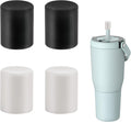 4PCS Magnetic Straw Cap, Silicone Magnetic Straw Cover Compatible with Brümate All Era and Resa Tumblers, Straw Accessories Ideal for Commuters, Athletes, Students, Gym and Office