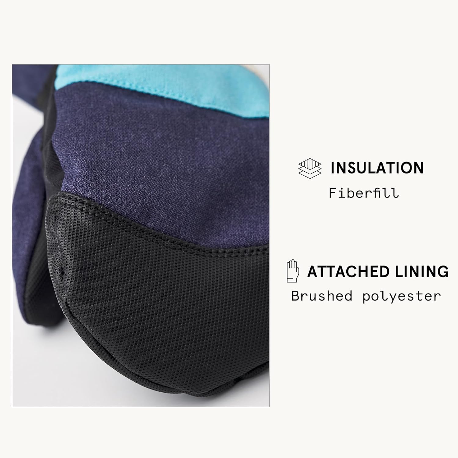 Hestra Gore-Tex Atlas Junior Mitt for Boys & Girls I Insulated Waterproof Mittens for Winter Sports & Cold Weather