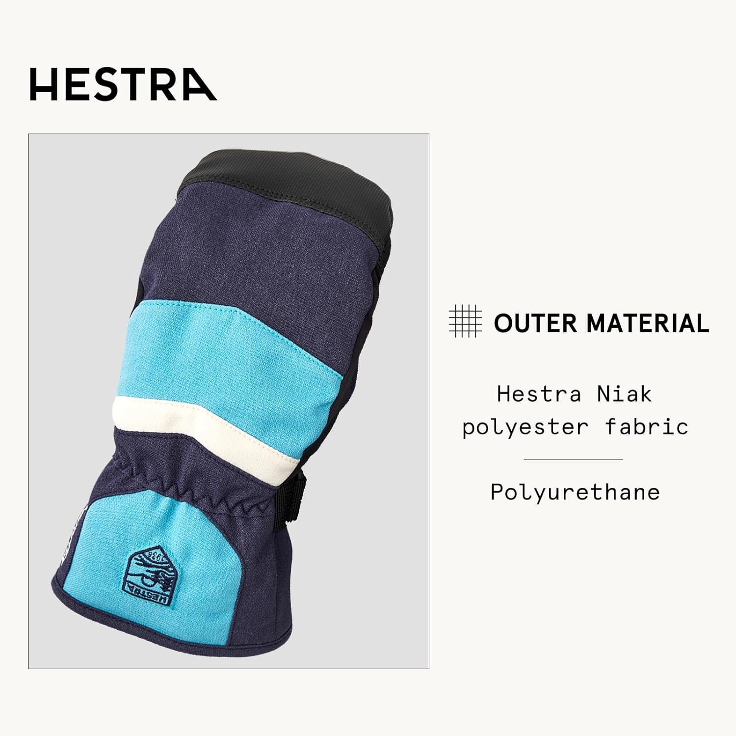 Hestra Gore-Tex Atlas Junior Mitt for Boys & Girls I Insulated Waterproof Mittens for Winter Sports & Cold Weather