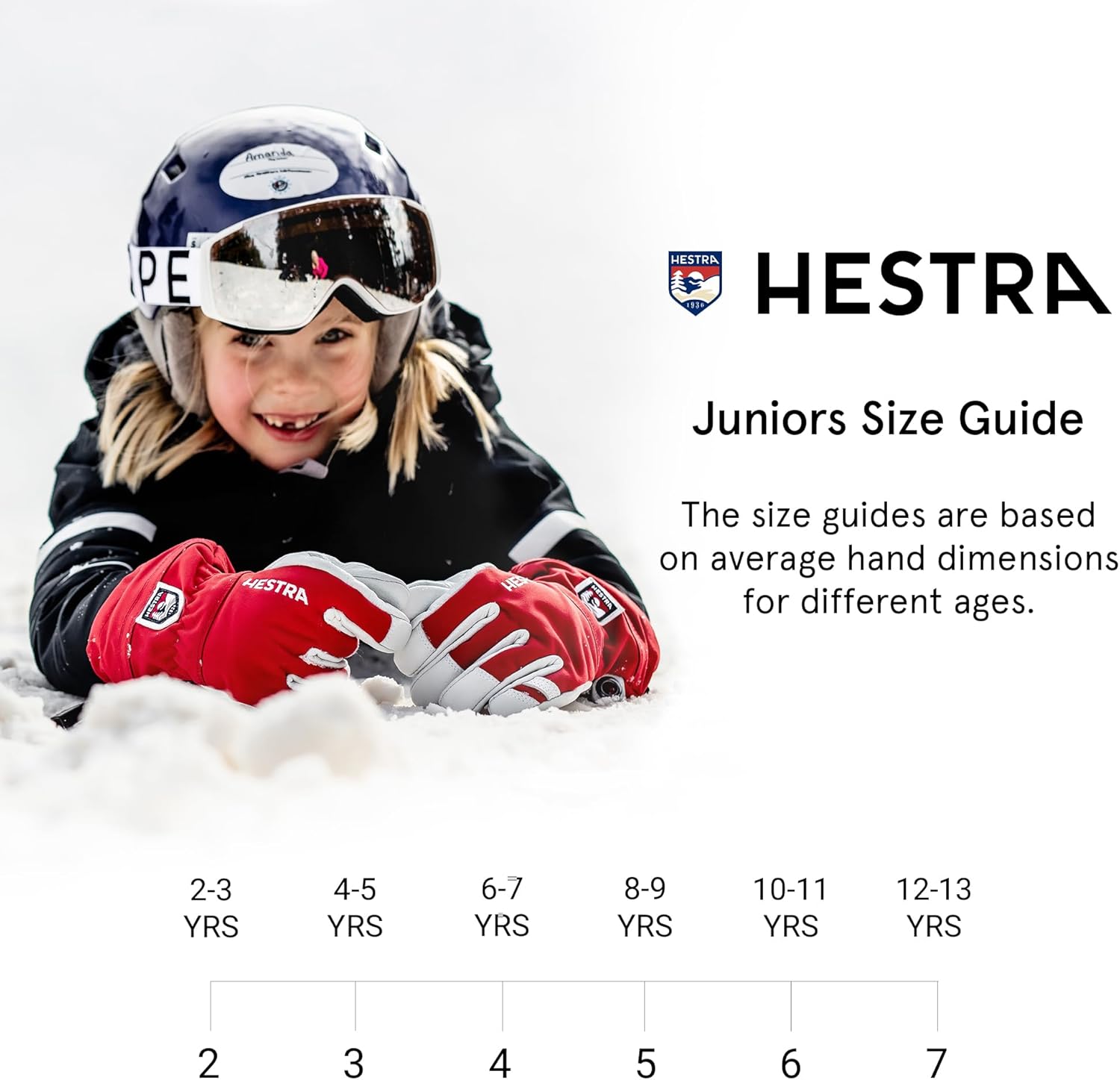 Hestra Gore-Tex Atlas Junior Mitt for Boys & Girls I Insulated Waterproof Mittens for Winter Sports & Cold Weather