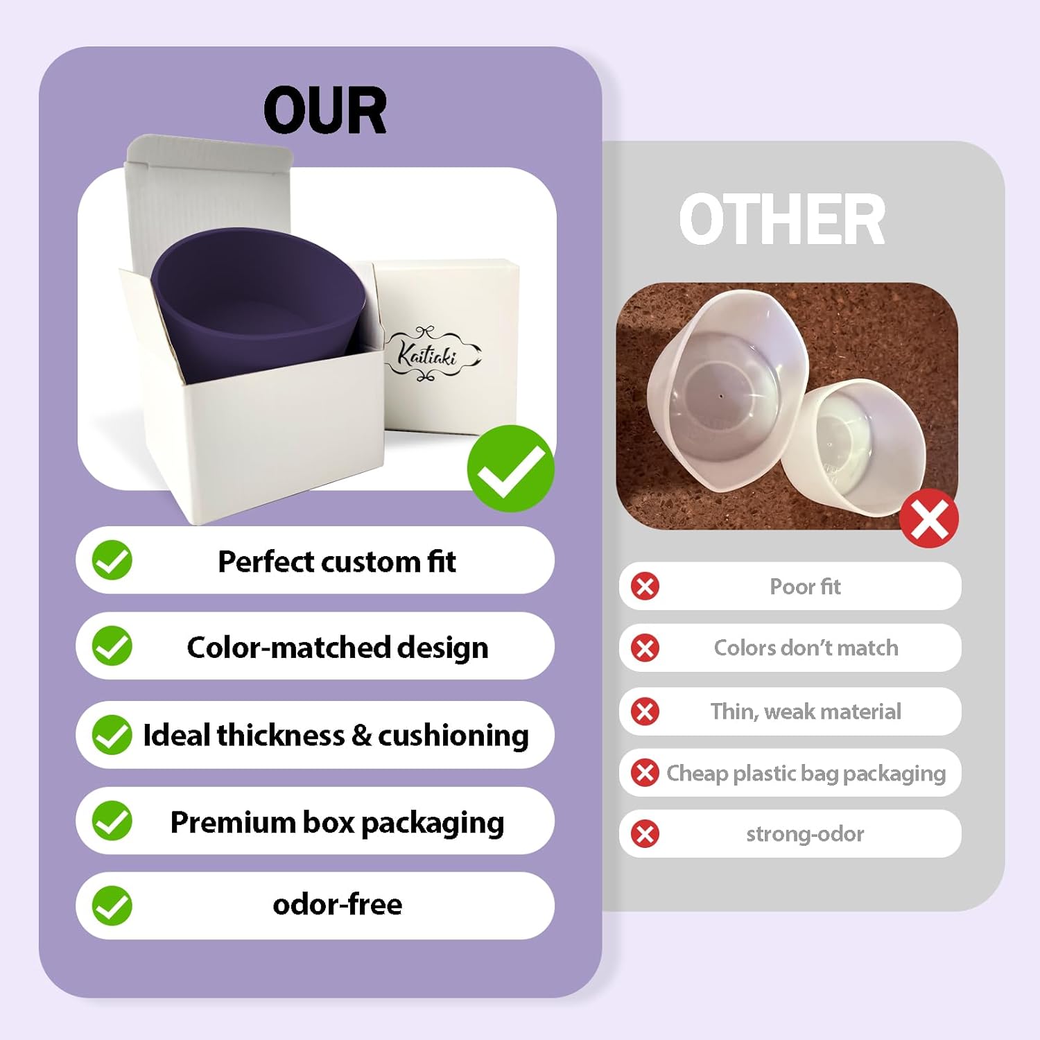 Silicone Boot Compatible with Brumate Era 40 oz 30 oz Tumbler, Anti-Slip Bottom Sleeve Cover Bumper, Scratch-Resistant Protective Accessories, BPA-Free (Dark Aura)