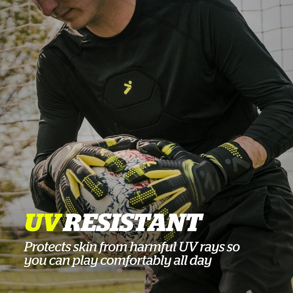 Storelli BodyShield Goalkeeper 3/4 Undershirt, Compression Shirt, Sports Accessories, Goalie Shirt, Turf Protection