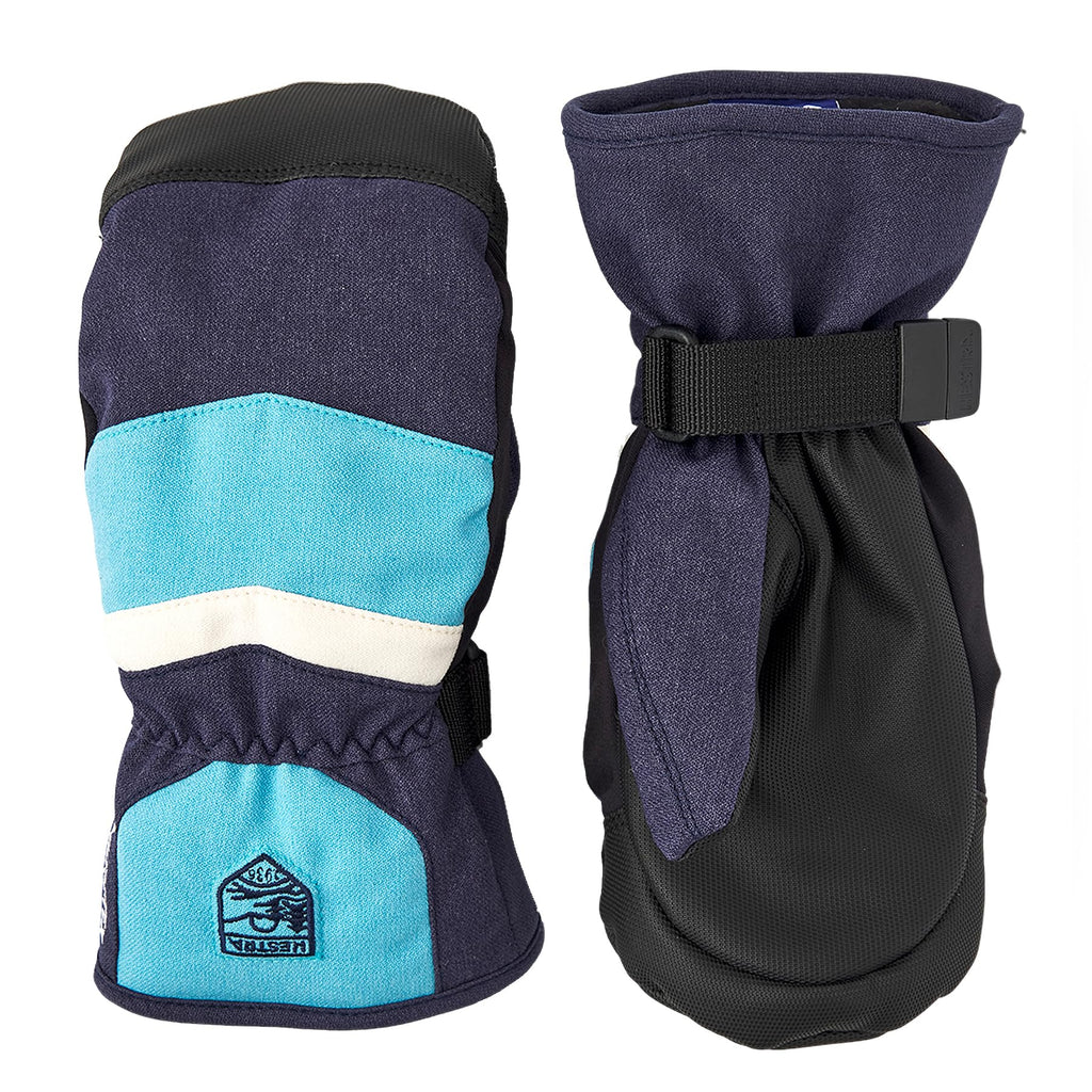 Hestra Gore-Tex Atlas Junior Mitt for Boys & Girls I Insulated Waterproof Mittens for Winter Sports & Cold Weather