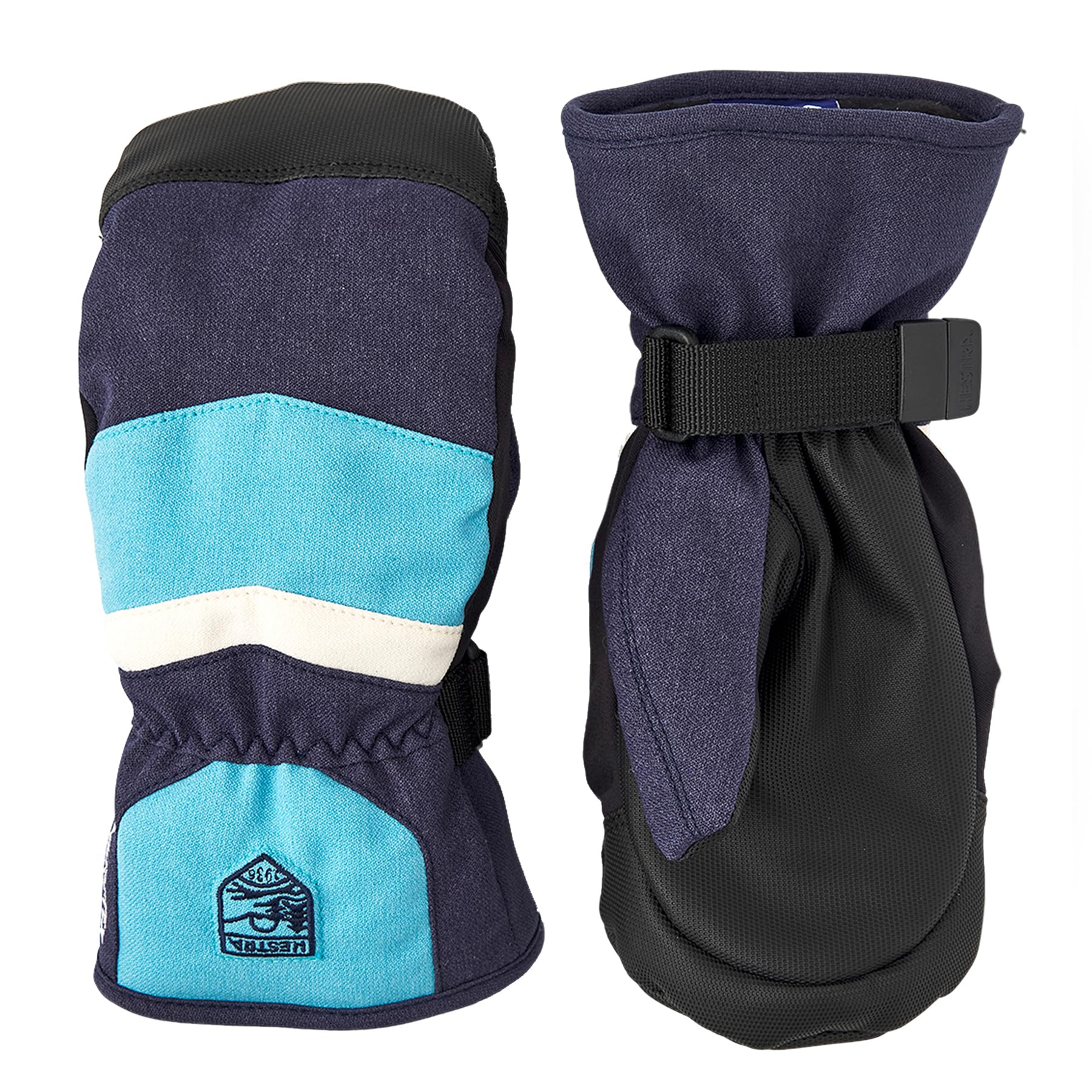 Hestra Gore-Tex Atlas Junior Mitt for Boys & Girls I Insulated Waterproof Mittens for Winter Sports & Cold Weather