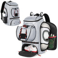 Football Bag for Equipment with External Ball Holder, Insulated Pocket and Fence Hooks, Football Backpack for Youth and Adult